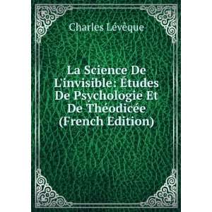  La Science De Linvisible Ã?tudes De Psychologie Et De 