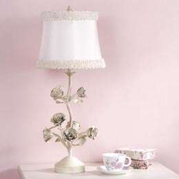 LAURA ASHLEY LIGHTING Floral Style Table Lamp  