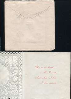 USA VALENTINE CARD BUTTERFLIES 1896 NEW HAVEN, CONN.  