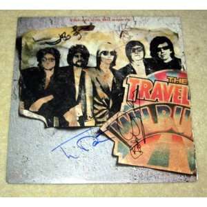  THE TRAVELING WILBURYS autographed RECORD  Everything 