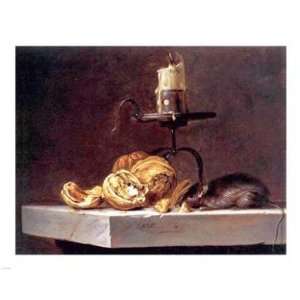   Still Life with Mouse and Candle  10 x 8  Poster Print Toys & Games
