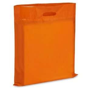  15 x 18 2 Mil Orange Die Cut Handle Bags Health 