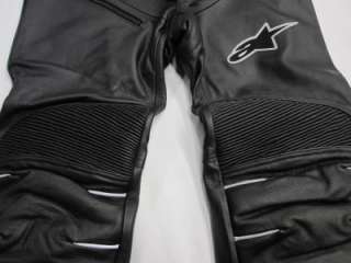   Leather Pants BLACK size 34 US / 50 EU CLOSEOUT! street riding  