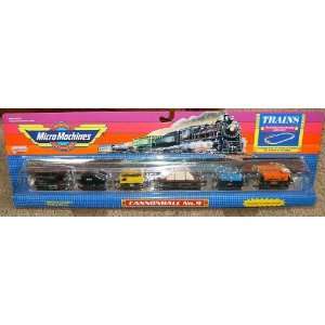  Micro Machines Cannonball #9 Train Set: Toys & Games
