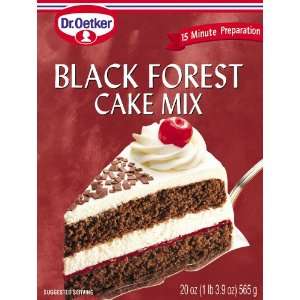 Dr. Oetker Black Forest Cake Mix, 19.7 Ounce:  Grocery 