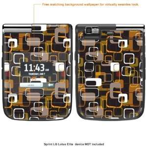   Sticker for Sprint LG Lotus Elite case cover LotusE 165: Electronics