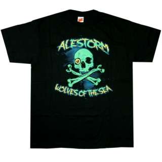 ALESTORM Wolves Of The Sea SHIRT L XL XXL T SHIRT  