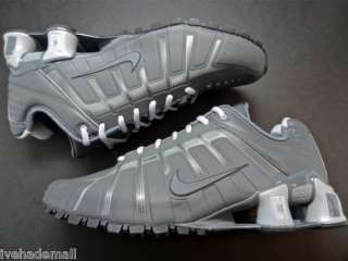 Nike Shox OLeven Sz 8 Dark Wolf Grey R4 Turbo NZ 429869 003   