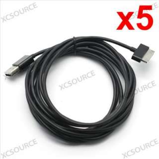 5X 3M 10ft Long USB Cable Charger For Apple iPhone 4 4S iPad 2 iPod 