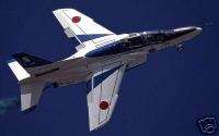Jet Trainer Kawasaki T4 Airplane Desk Wod Model Big  