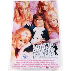 Mike Myers Autographed Austin Powers Poster & Proof