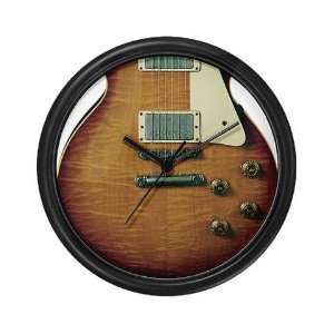  Classic Les Paul body on a Studio Music Wall Clock by 
