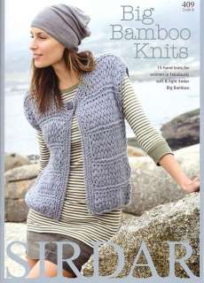 Sirdar Knitting Book 409 Big Bamboo Knits  