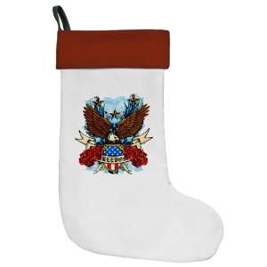  Christmas Stocking Freedom Eagle Emblem with United States 