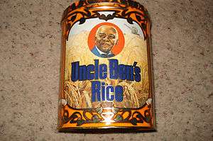 VINTAGE 1983 UNCLE BENS RICE 40TH ANNIVERSARY TIN  