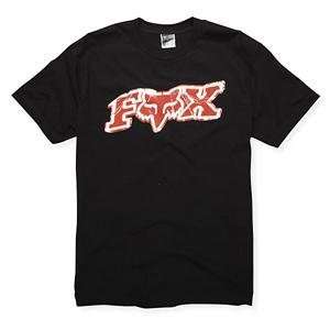  Fox Racing Up Against T Shirt   Large/Black Automotive