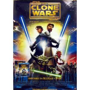 Star Wars: Clone Wars Poster 27 x 40 (approx.)[Latin American import 