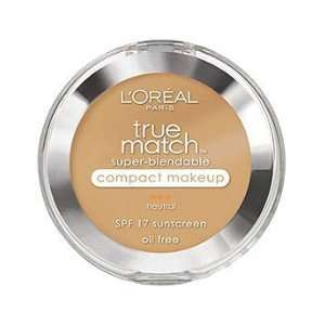 oreal Paris True Match Super blendable Compact Makeup, SPF 17, Sun 