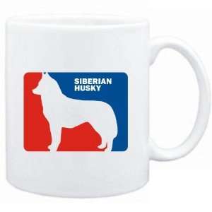  Mug White  Siberian Husky Sports Logo  Dogs Sports 