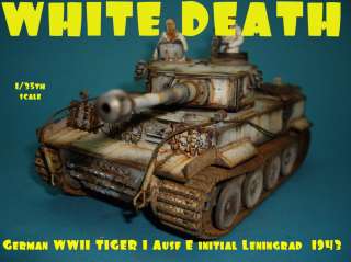 Built 1/35 German WWII Initial Tiger I Leningrad 1943  