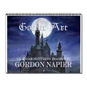  Gothic Art Wall Calendar by 