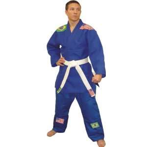  Judo/ Jiu Jitsu Suit/Gi Gold weave BJJ kimono Size 4 