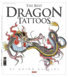 Book of The Best Dragon Tattoos Illustrations   Italy  