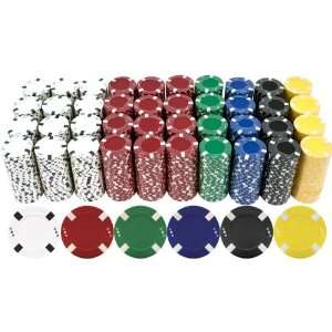   Poker 1000 Big Slick Texas HoldEm Poker Chips: Sports & Outdoors