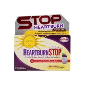  Heartburn Stop 10 Chewtab