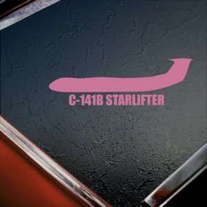  C 141B STARLIFTER Pink Decal Military Soldier Car Pink 