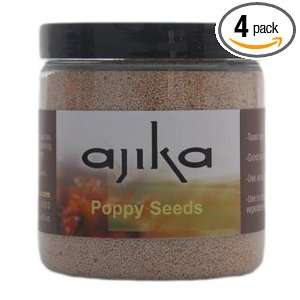 Ajika Poppy Seeds, 4.5 Ounce (Pack of 4) Grocery & Gourmet Food