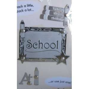  School Stacker Silver // American Traditional Designs 