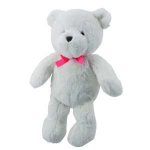  Carters Little Collections Chrissie Bear, White Baby