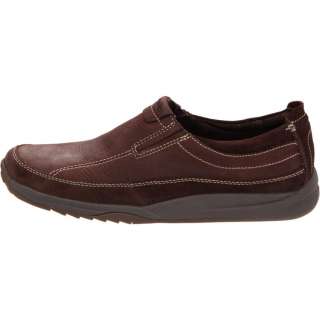 Clarks Mens Oneonta Loafer Brown Leather  