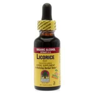  Natures Answer, Licorice Root Organic Alcohol 2 fl oz 