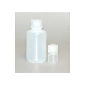 Wheaton Leak Resistant Narrow Mouth Natural LDPE Bottles, 125mL 