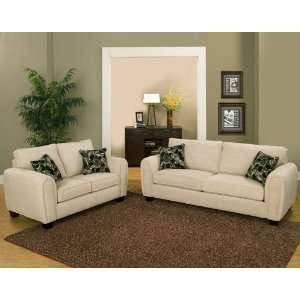   Traditional Modern Fabric Sleeper Sofa Set, CO OSB S1: Home & Kitchen