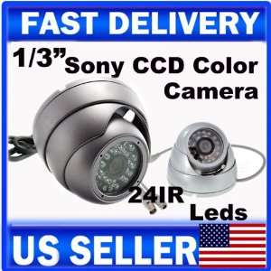  Ir Dome Camera Infrared Safety Cctv Sony 1/3 CCD Color 