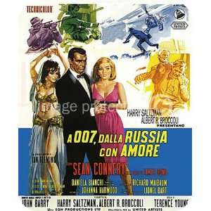  James Bond Italian 007 Russia Love Movie MOUSE PAD Office 