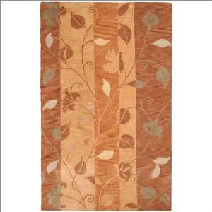  5 x 8 Rizzy Rugs Fusion FN 513 Brown Floral Rug