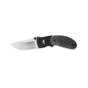  Browning (BRN322647) Silvertip Carbon Fiber Folding Knife 