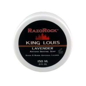  RazoRock King Louis Lavender Artisan Shaving Soap Health 