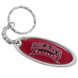  Colgate Raiders Domed Oval Keychain: Sports & Outdoors