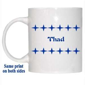  Personalized Name Gift   Thad Mug: Everything Else