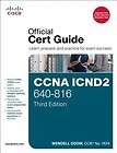 CCENT/CCNA ICND1 640 822 Official Cert Guide NEW 9781587204258  