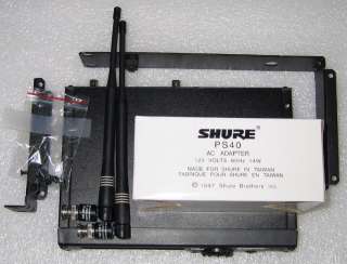 SHURE ULXP4 M1 662 698 MHz ULX WIRELESS MICROPHONE RECEIVER SYSTEM UHF 