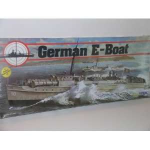  WW II German E Boat   Plastic Model Kit: Everything Else