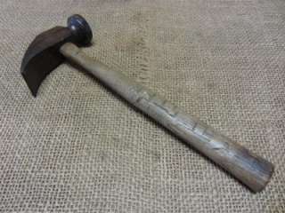   Roebuck Hammer > Antique Old Forged Wood Hammers Iron 6886  