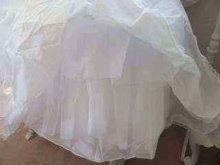 Beautiful Davids Bridal Dress, Slip, & Under garment NWTS Womens size 