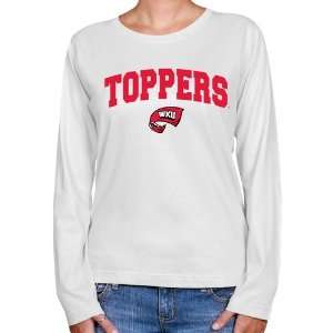  Western Kentucky Hilltoppers Ladies White Logo Arch Long 